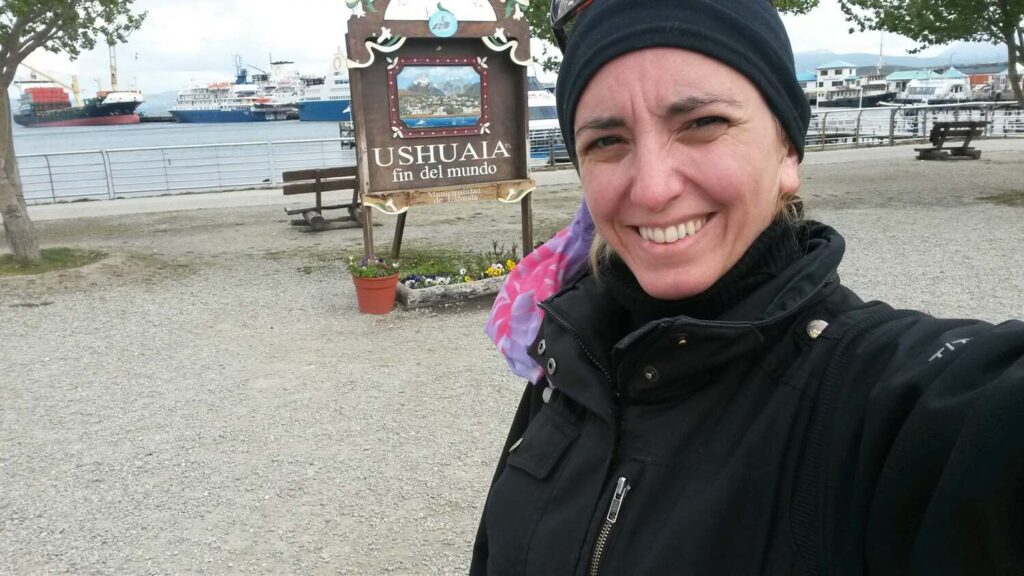 Yo en Ushuaia